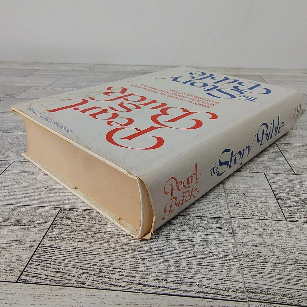 The Story Bible Pearl Buck 1971 Guideposts Selection Vtg Hardcover HCDJ Religion